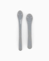 Cuchara Recta 2 Pack 4+ Meses Gris