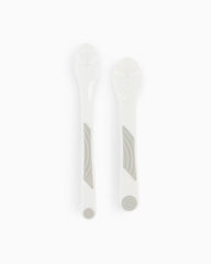 Cuchara Recta 2 Pack 4+ Meses Blanco