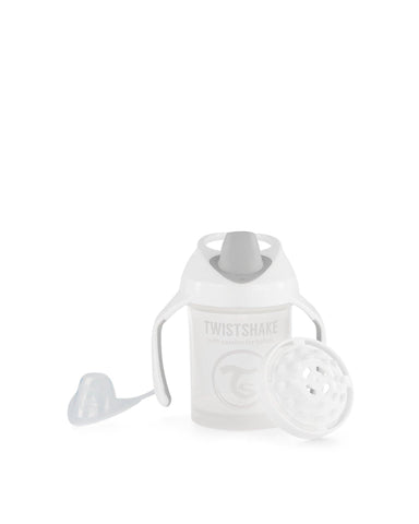 Mini cup 4+ Meses 230ML Blanco - Twistshake Panama