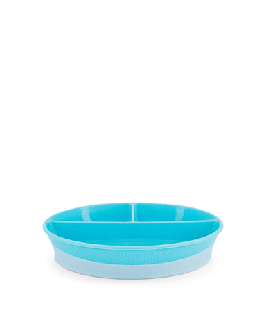 Plato Dividido 6+ Meses Azul Pastel - Twistshake Panama