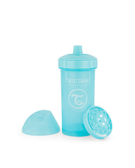 Vaso con Boquilla Kid Cup 360ML 12 Meses Azul Pastel - Twistshake Panama