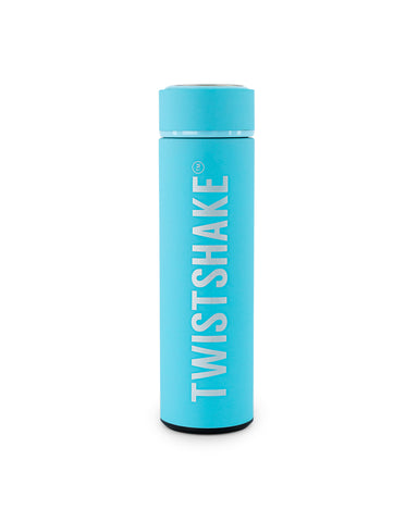 Twistshake Prato Dividido Anti-deslizante com Tampa Azul-pastel