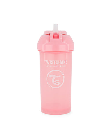 Vaso con Carrizo 360ML Rosado Pastel - Twistshake Panama