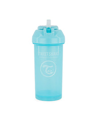 Vaso con Carrizo 360ML Azul Pastel - Twistshake Panama