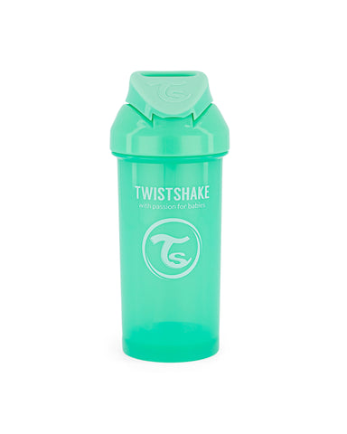 Vaso con Carrizo 360ML Verde Pastel - Twistshake Panama