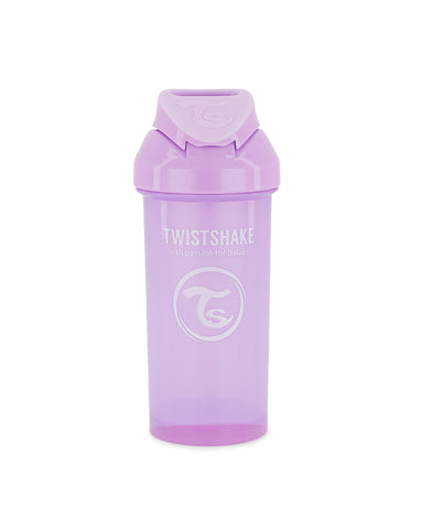 Vaso con Carrizo 360ML Morado Pastel - Twistshake Panama