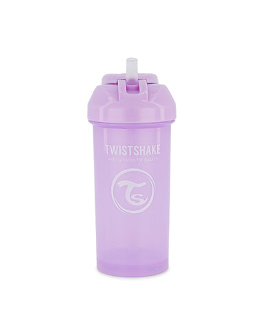 Vaso con Carrizo 360ML Morado Pastel - Twistshake Panama