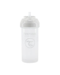 Vaso con Carrizo 360ML Blanco - Twistshake Panama