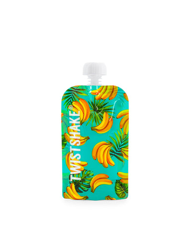 Squeeze Bag 3 Pack 220ML Diseño de Frutas - Twistshake Panama